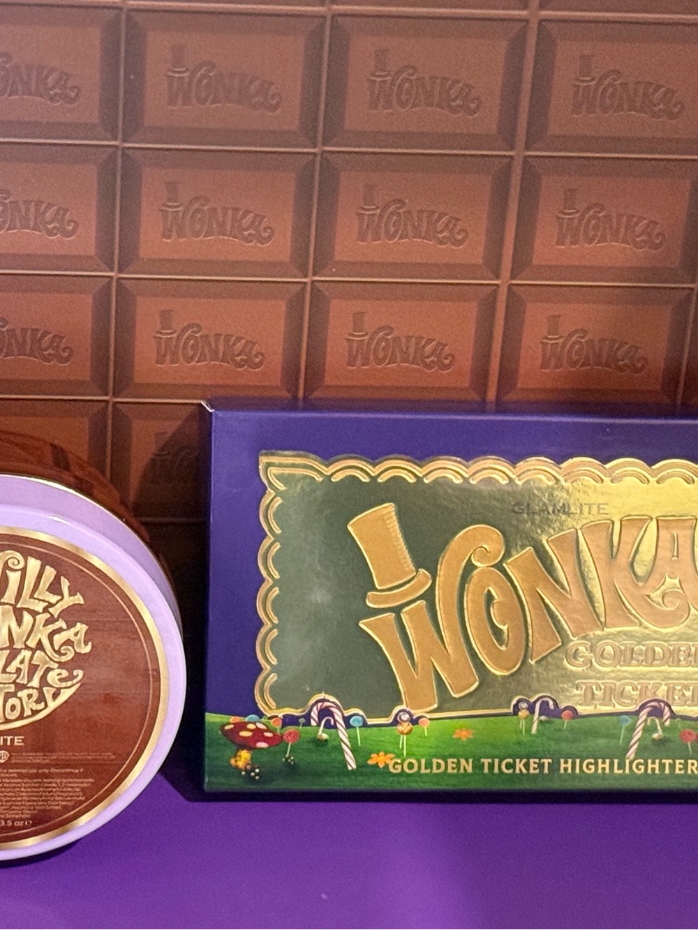 Glamlite x Willy Wonka & The Chocolate Factory PR Box Set EXCLUDING EGG SPONGE - Picture 16 of 16